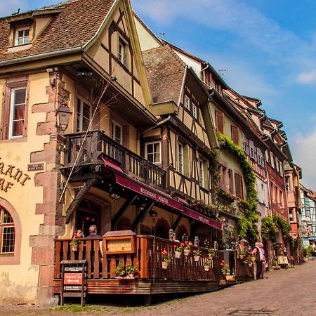 Hotel Au Cerf Riquewihr Luaran gambar