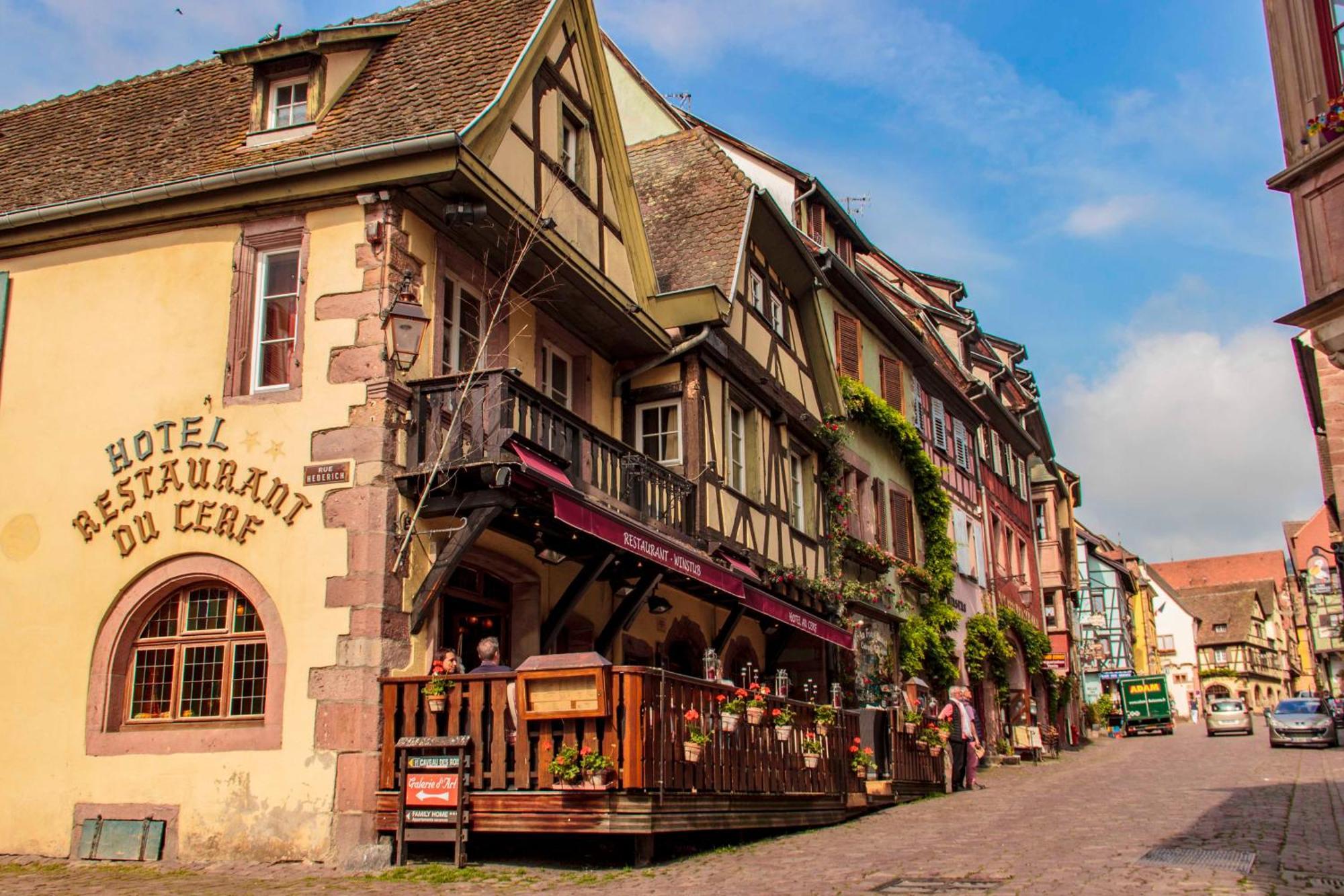 Hotel Au Cerf Riquewihr Luaran gambar